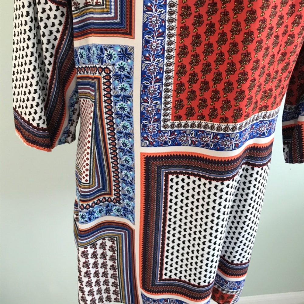 Umgee patchwork boho tunic - Picture 6 of 8